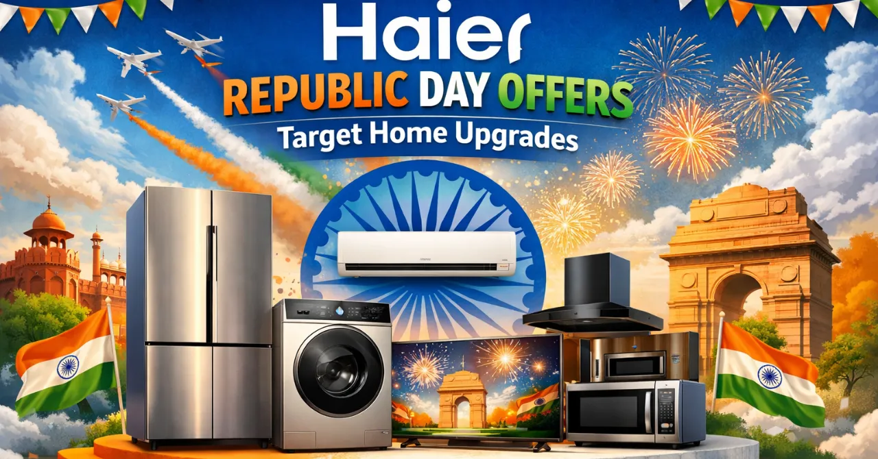Haier Republic Day offers target home upgrades