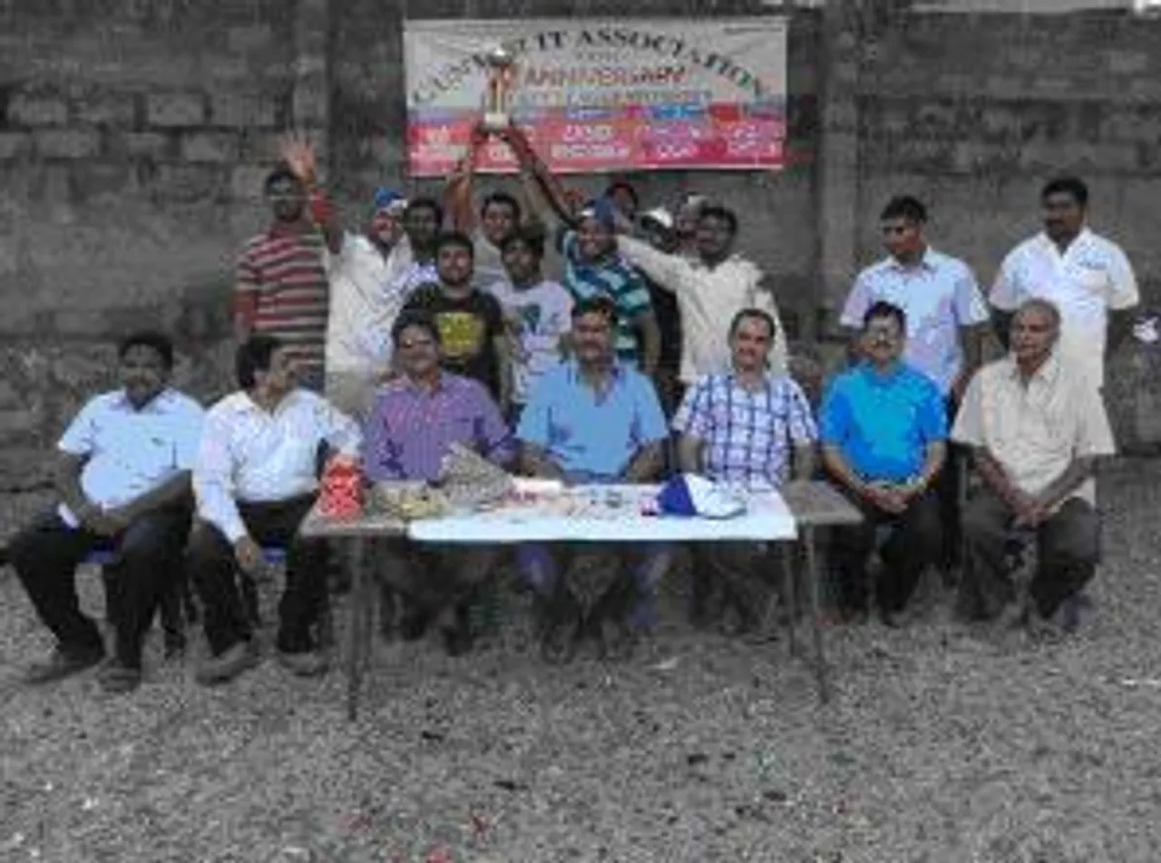 Cricket match organized by GITA won by KP Baby Team