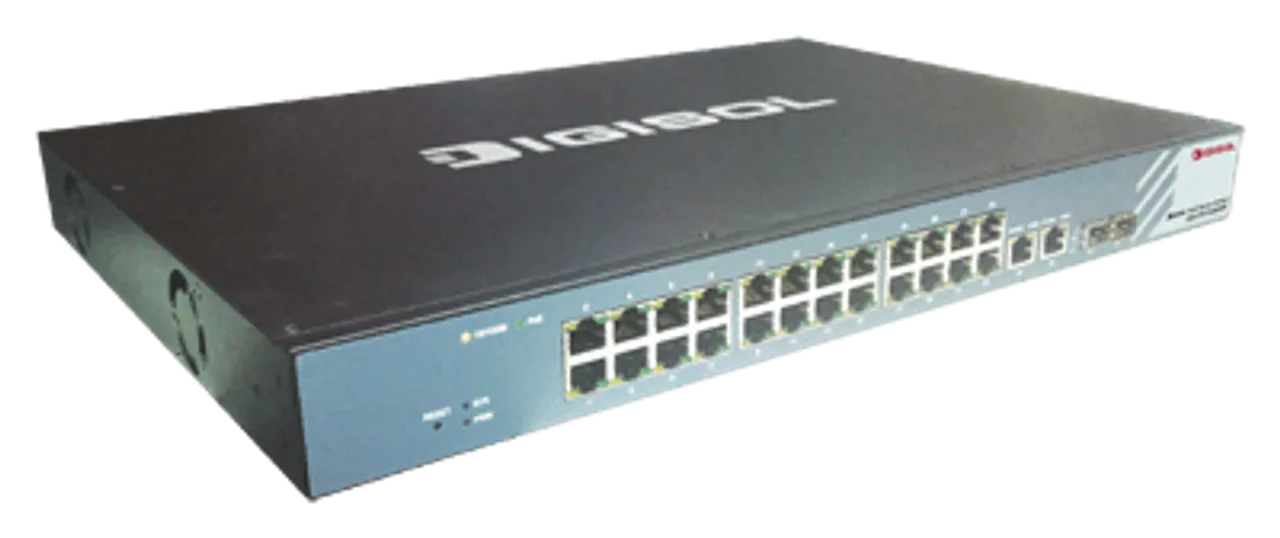 DIGISOL launches 24 Port Fast Ethernet Layer 2 PoE+ Switch