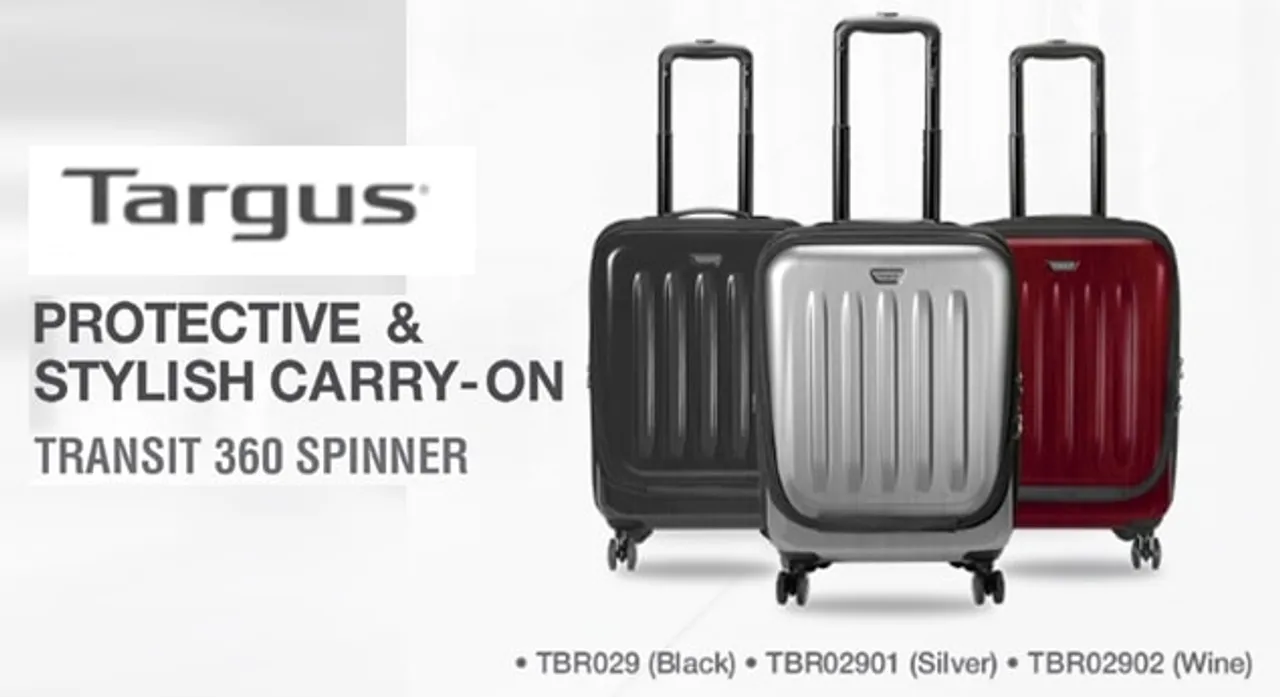 Targus Debuts ‘Transit 360 Spinner’ for Smart Travel Experience