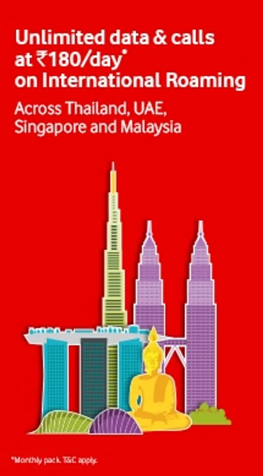 Vodafone Introduces Unlimited International Roaming In Thailand And New Zealand