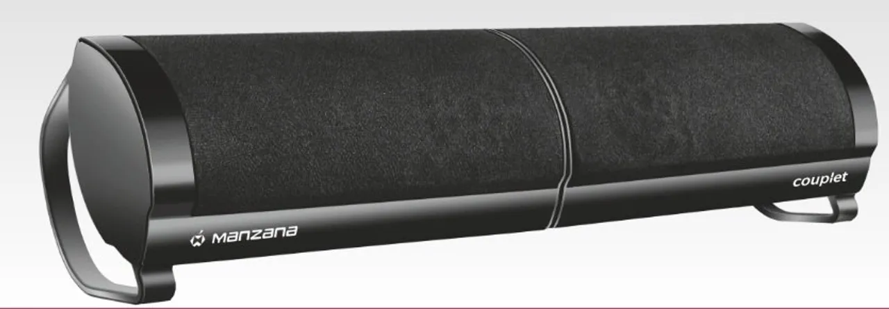 Manzana Launches Magnetically Attachable Mini Sound Bar