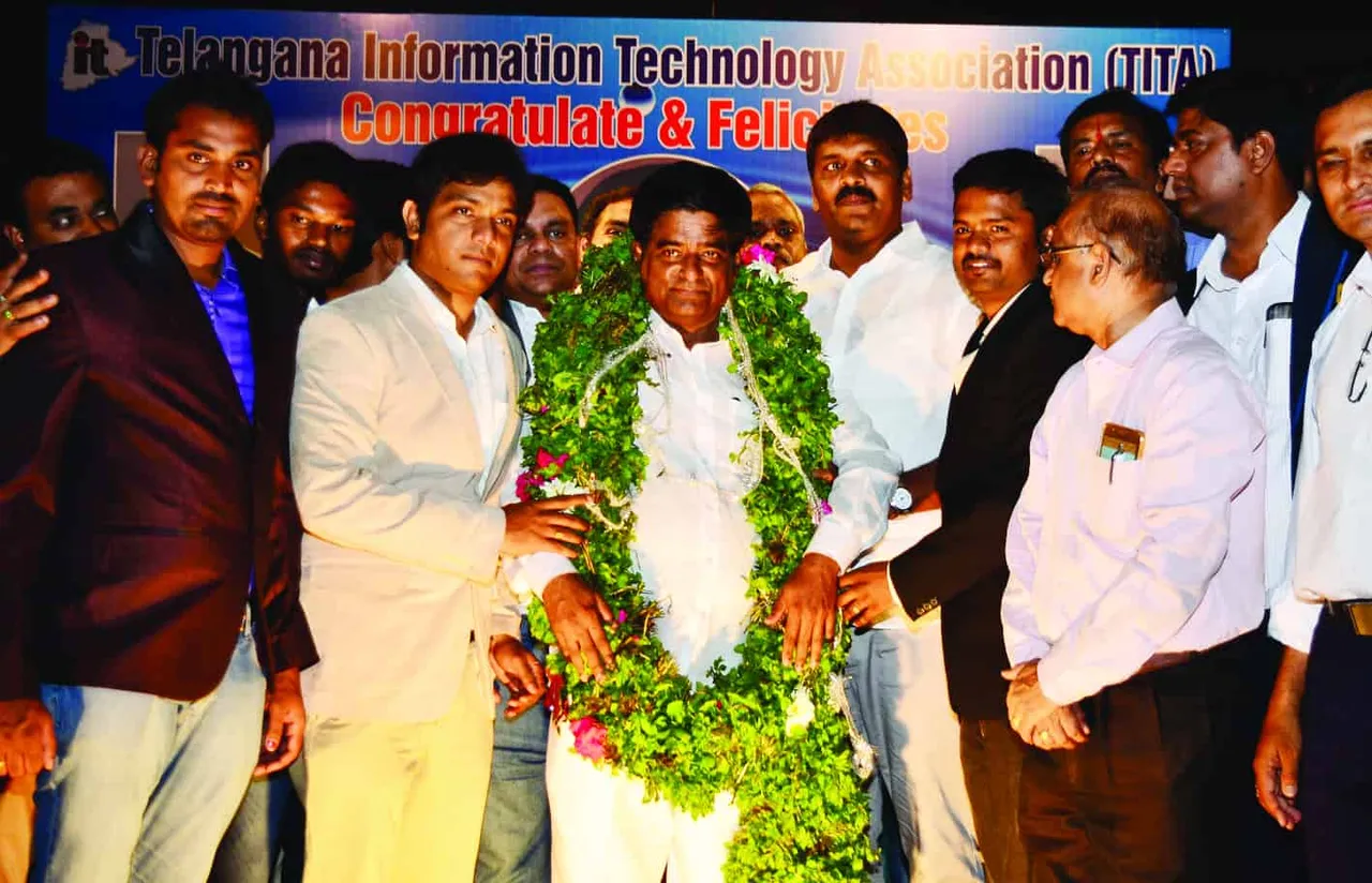 TITA felicitates TWRDC Chairman V. Prakash