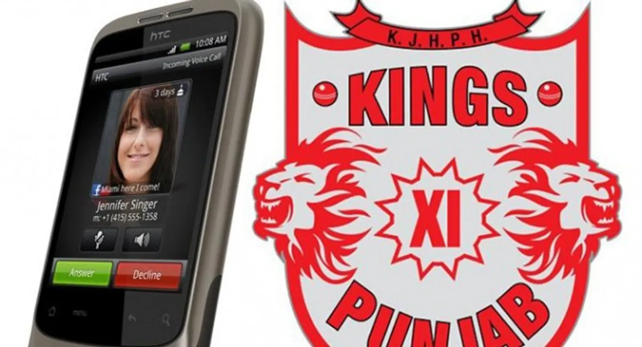 HTC to officially sponsor Kings XI Punjab for IPL Season 8