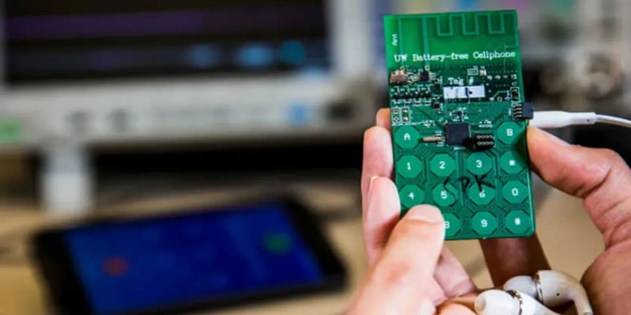 Scientists introduce 'battery-less' cellphone