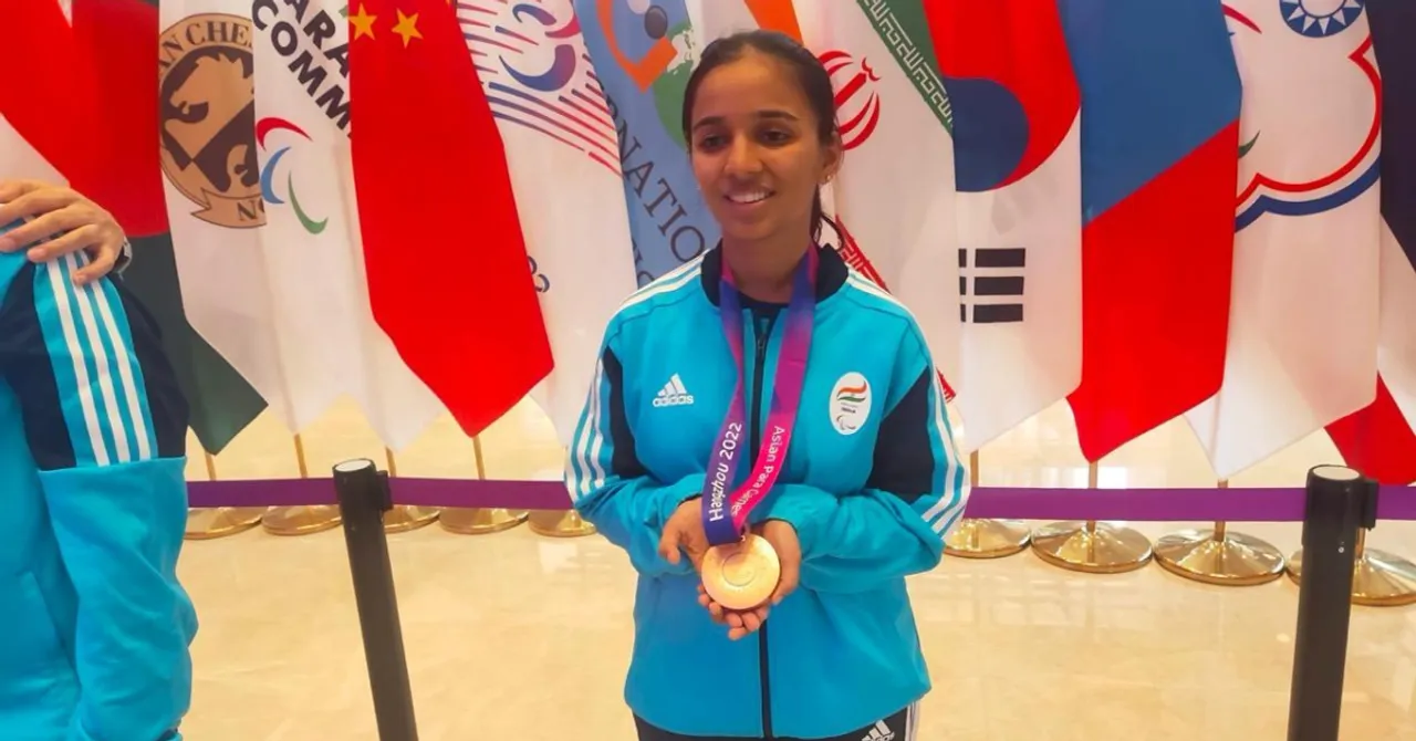 Himanshi Rathi, blind since Class 12, became the first Indian woman to win a chess medal at the 2023 Asian Para Games in Hangzhou.