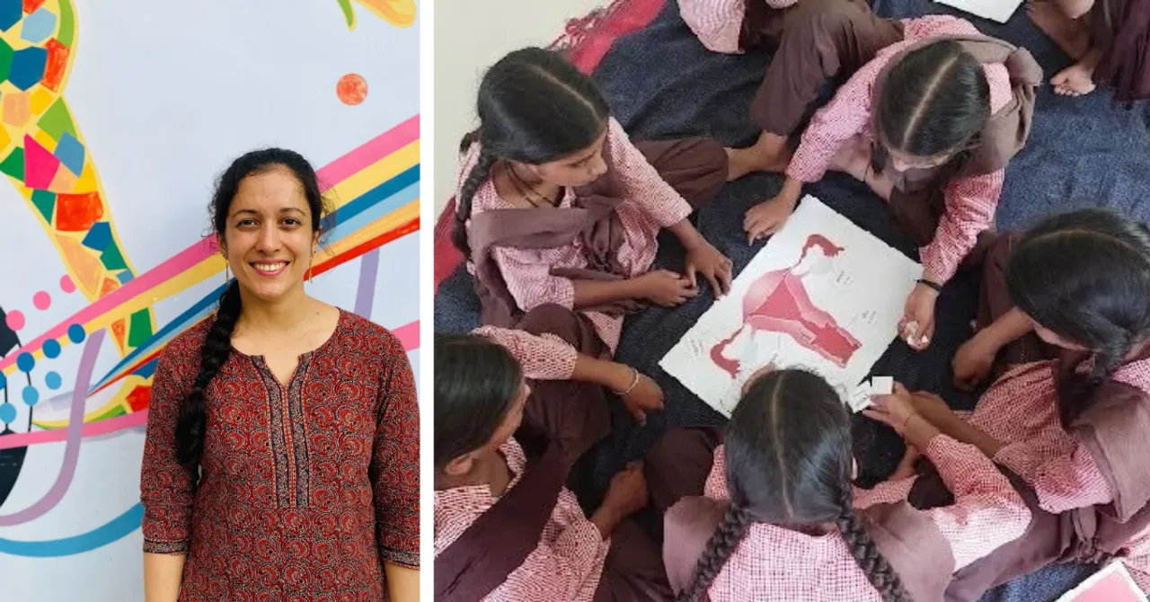 In Malihabad, Zarine Garcia is turning classrooms into safe spaces for 4,500 students to learn about menstrual health.