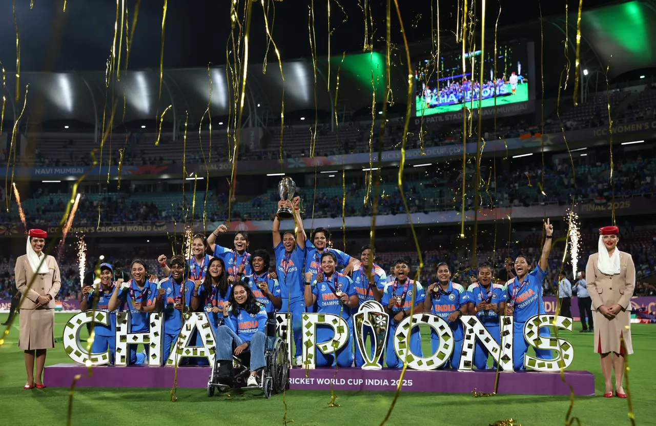 India ICC Women’s World Cup 2025 win photos