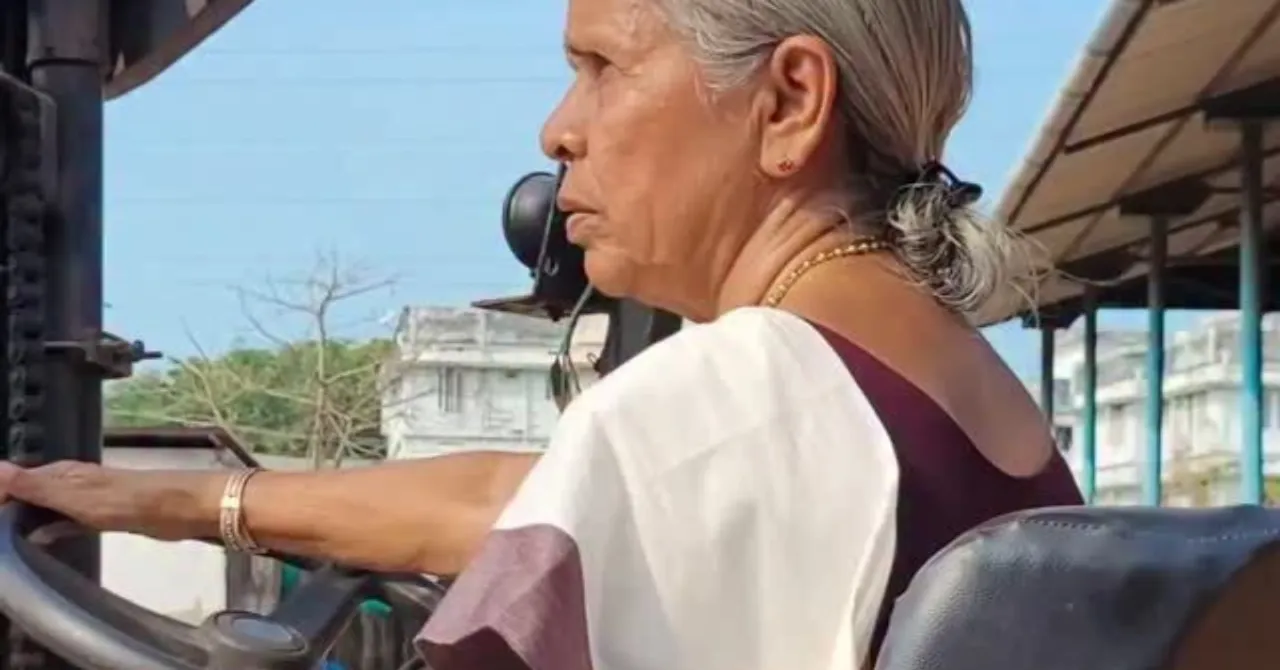 At 74, Mani Amma takes the wheel — steering not just trucks, but a movement for fearless women drivers in Kerala.