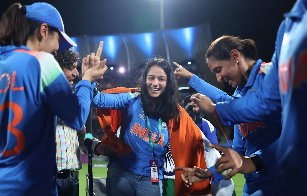 India ICC Women’s World Cup 2025 win photos