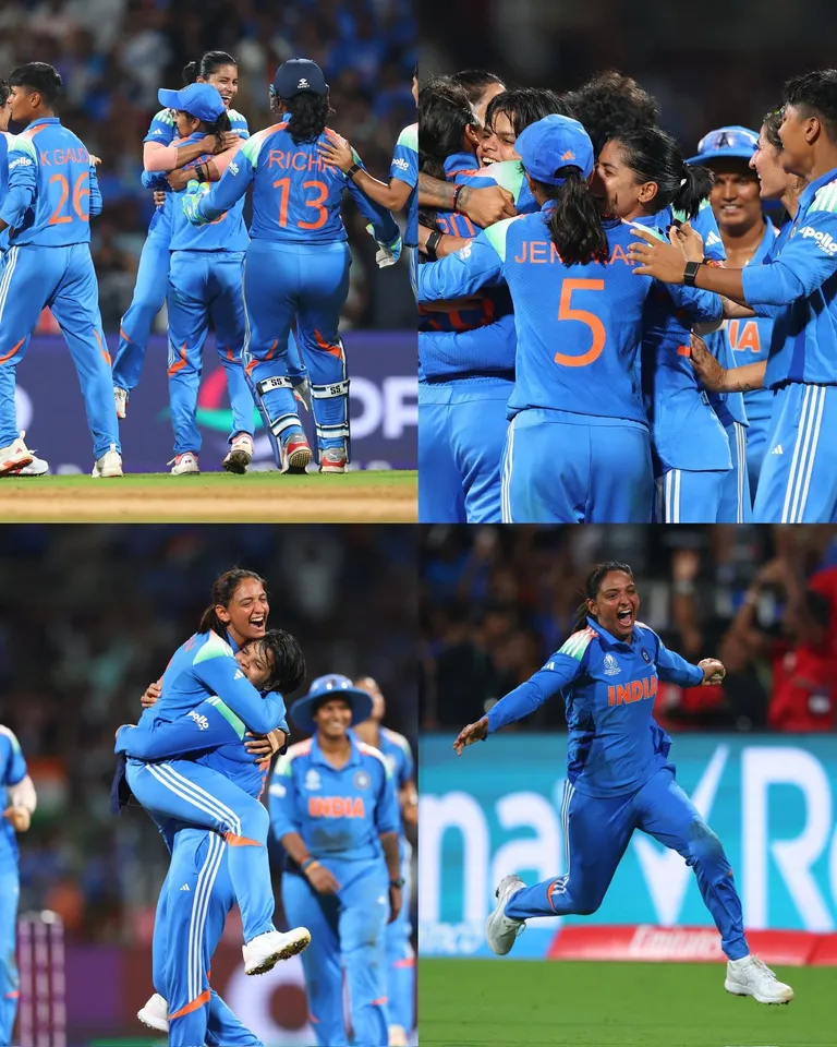 India ICC Women’s World Cup 2025 win photos