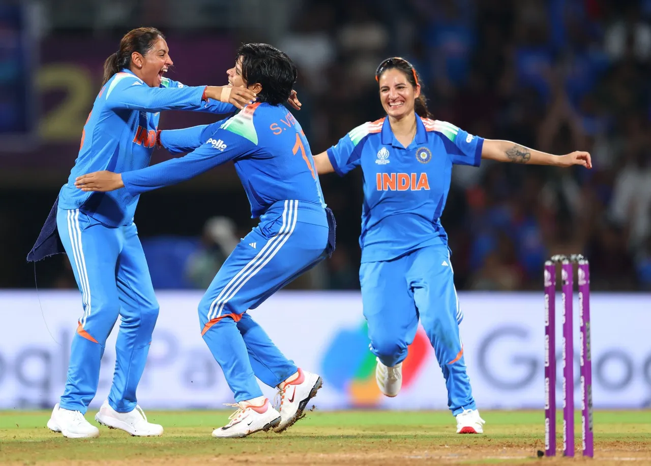 India ICC Women’s World Cup 2025 win photos