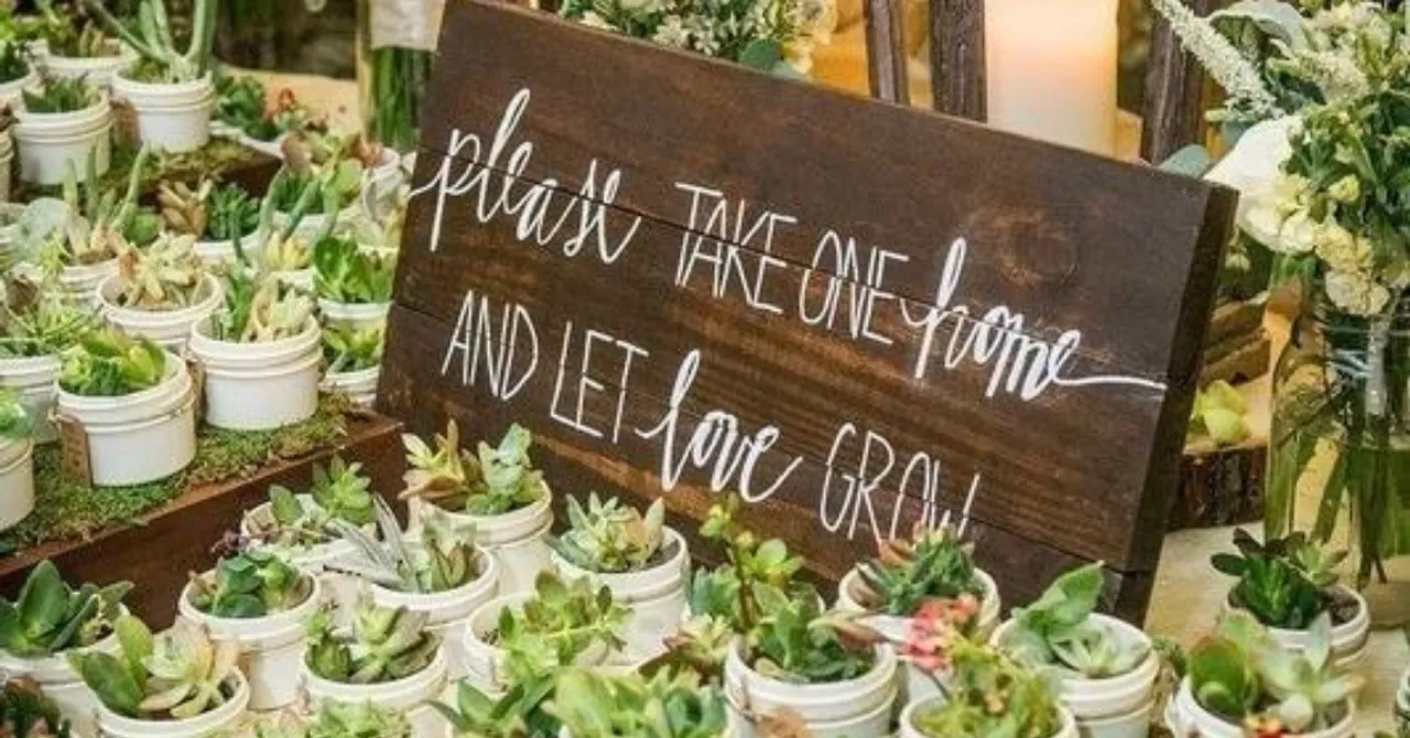 Eco-friendly weddings use local décor, reusable tableware and composting to cut waste without losing joy. Photograph: (Wedding Wire)