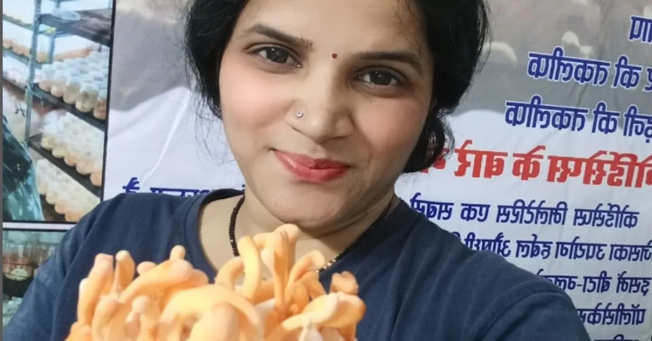 Bhopal homemaker mushroom business
