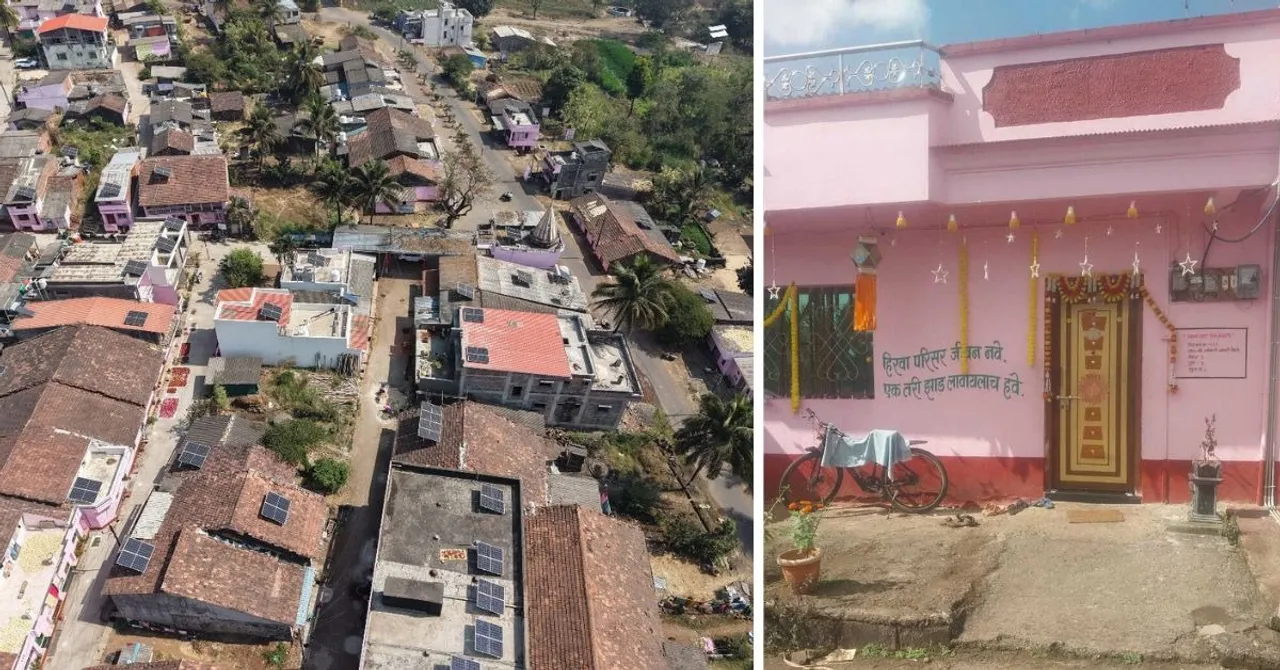solar-powered village Maharashtra