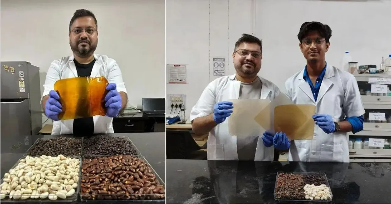 plastic made of fruit seeds