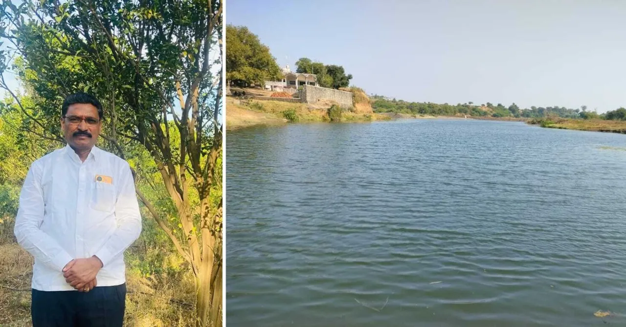 Vidarbha farmer check dams water conservation