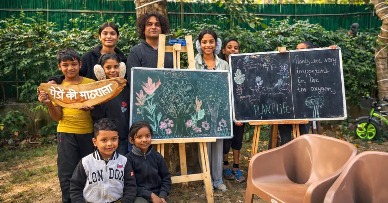 An IRS officer by profession, a teacher of trees by passion — Rohit Mehra shows children the world beyond textbooks.