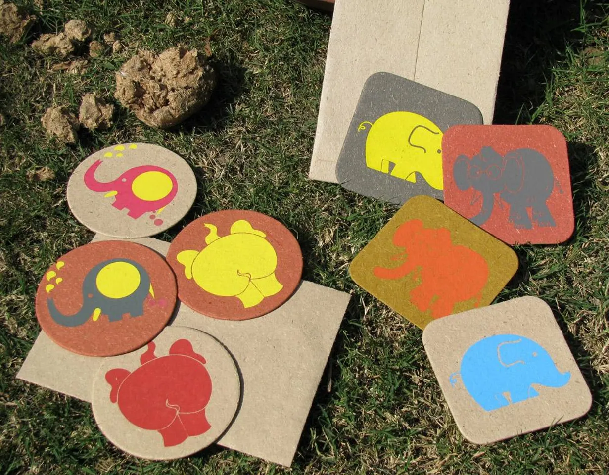 Haathi Chaap: Elephant Poo Paper