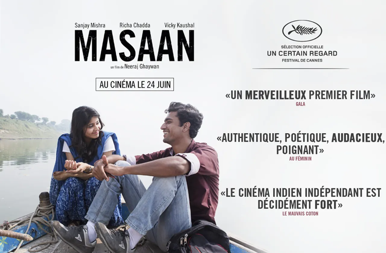 Indian film Masaan wins the prestigious FIPRESCI award at Cannes