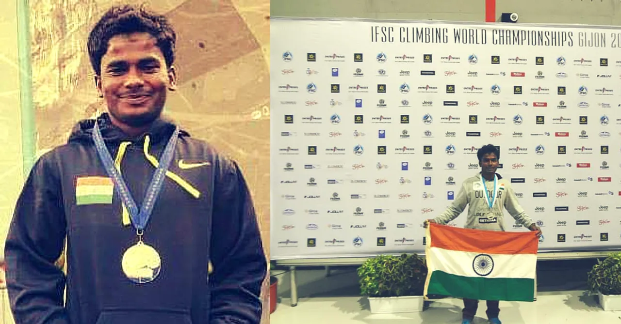 How Paraclimber Kumar Manikandan Conquered Polio and Poverty to Win Yet Another Silver for India
