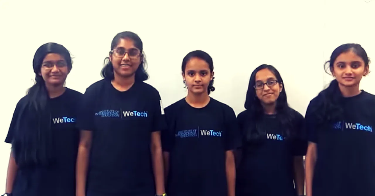 Bengaluru Girls Win Global Youth Tech Challenge for Brilliant App that Lets You Sell Your Trash