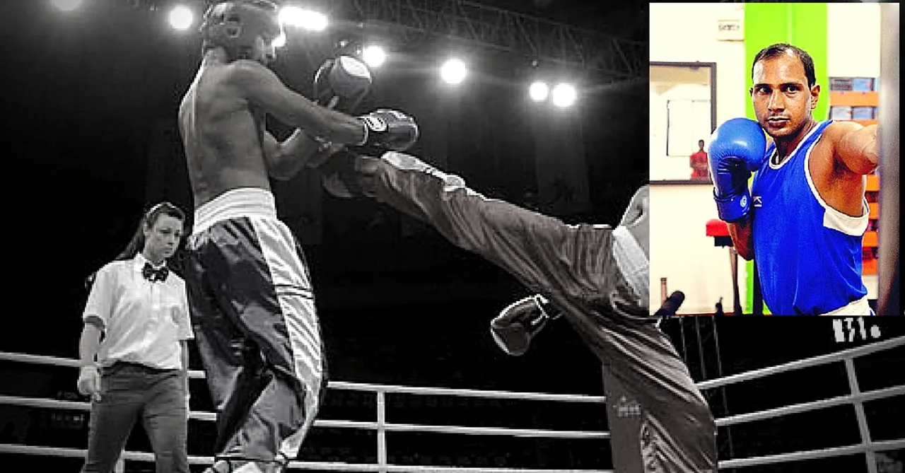 No Coach. No Training Space. Yet This 19-Year-Old Scrap Dealer Made It to the Kickboxing Nationals