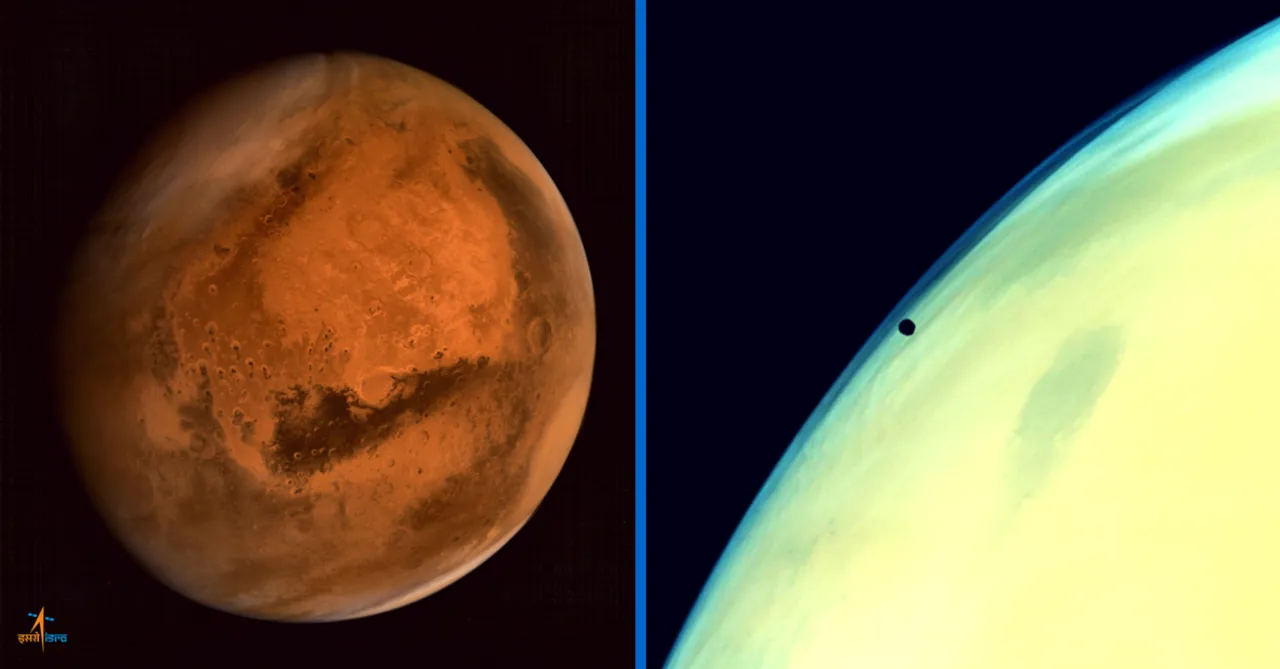 11 'Out-Of-This-World' Photos Sent by Mangalyaan That Made Us Go WOW!
