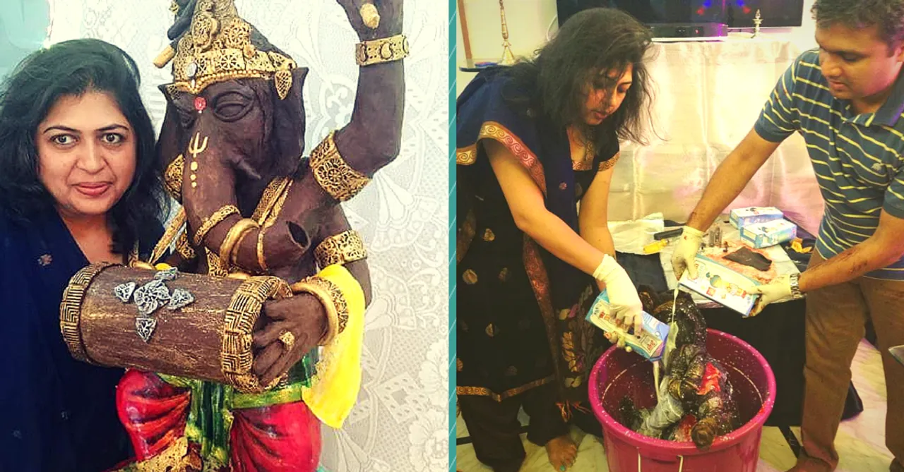 She Made a 35 Kg Chocolate Ganesha & Distributed It to Poor Kids. But That's Not All She's Done.