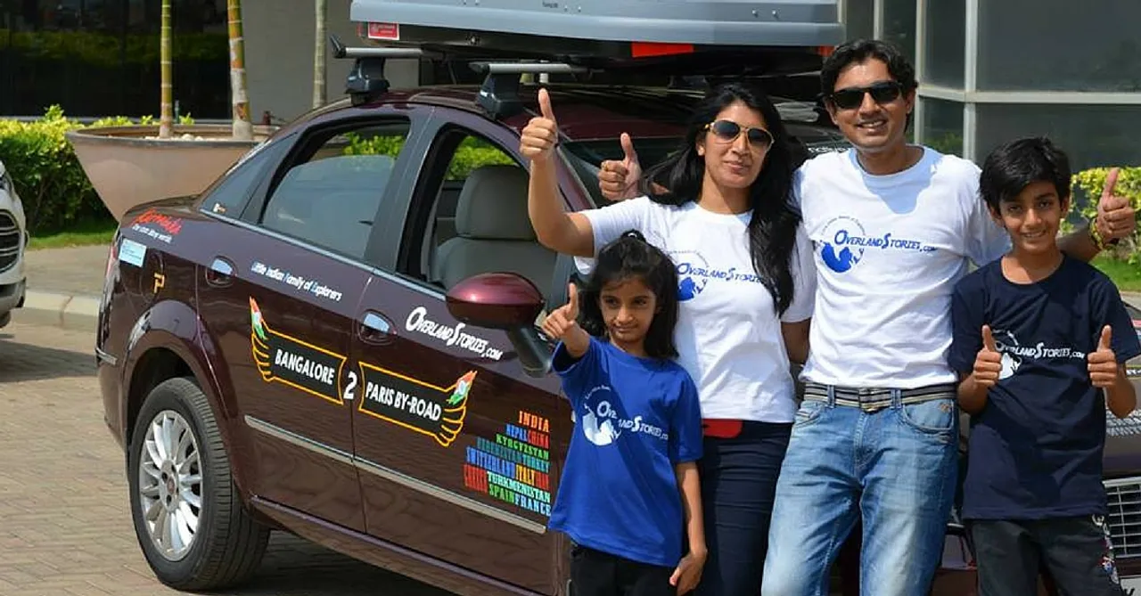 This Bengaluru Family's Road Trip from India to France Is so Incredible!