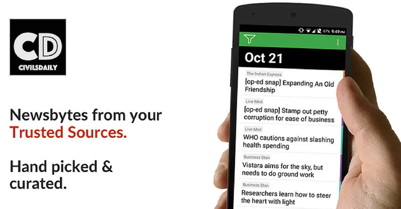 An App That Breaks down News into Facts - for UPSC Exam Aspirants and Everyone Else!
