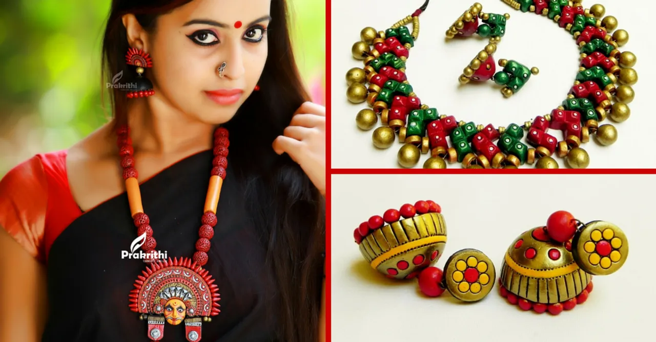 Gold and Silver Are Passe. Try Jewellery Made of Wood, Terracotta, Papier-Mâché & Jute Now!