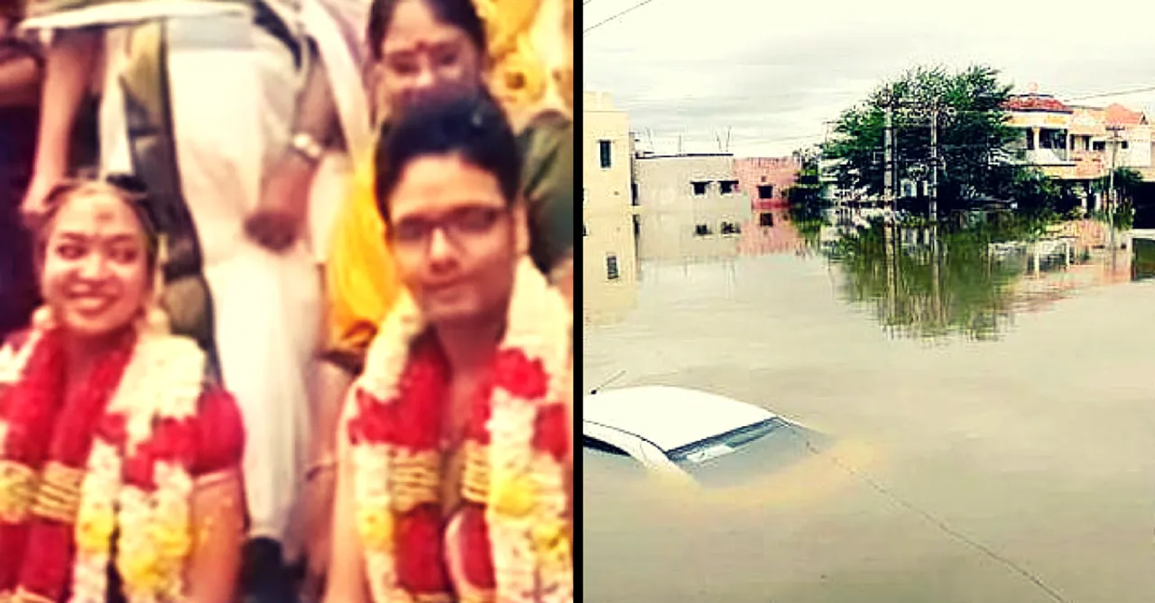 This Couple Getting Married in Chennai Rains Is the Sweetest Thing You'll See on the Internet Today