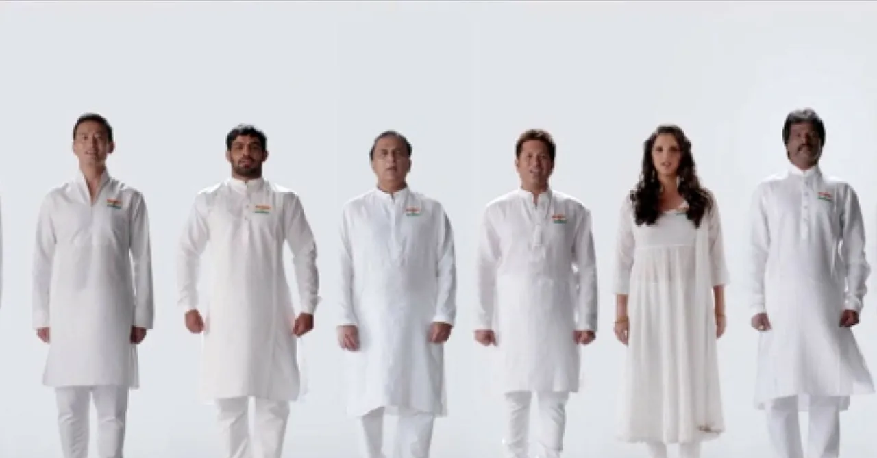 [VIDEO] Watch Sachin Tendulkar, Sania Mirza and Other Sportspersons Sing the National Anthem