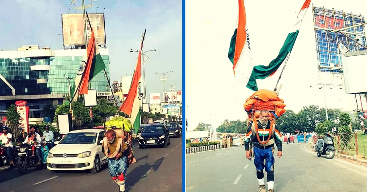 This 81-Year-Old Has Walked over 5,70,000 Km to Spread Awareness Against Tobacco & Alcohol
