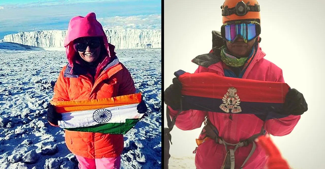 This Woman IPS Officer from UP Just Climbed the Highest Peak in Antarctica