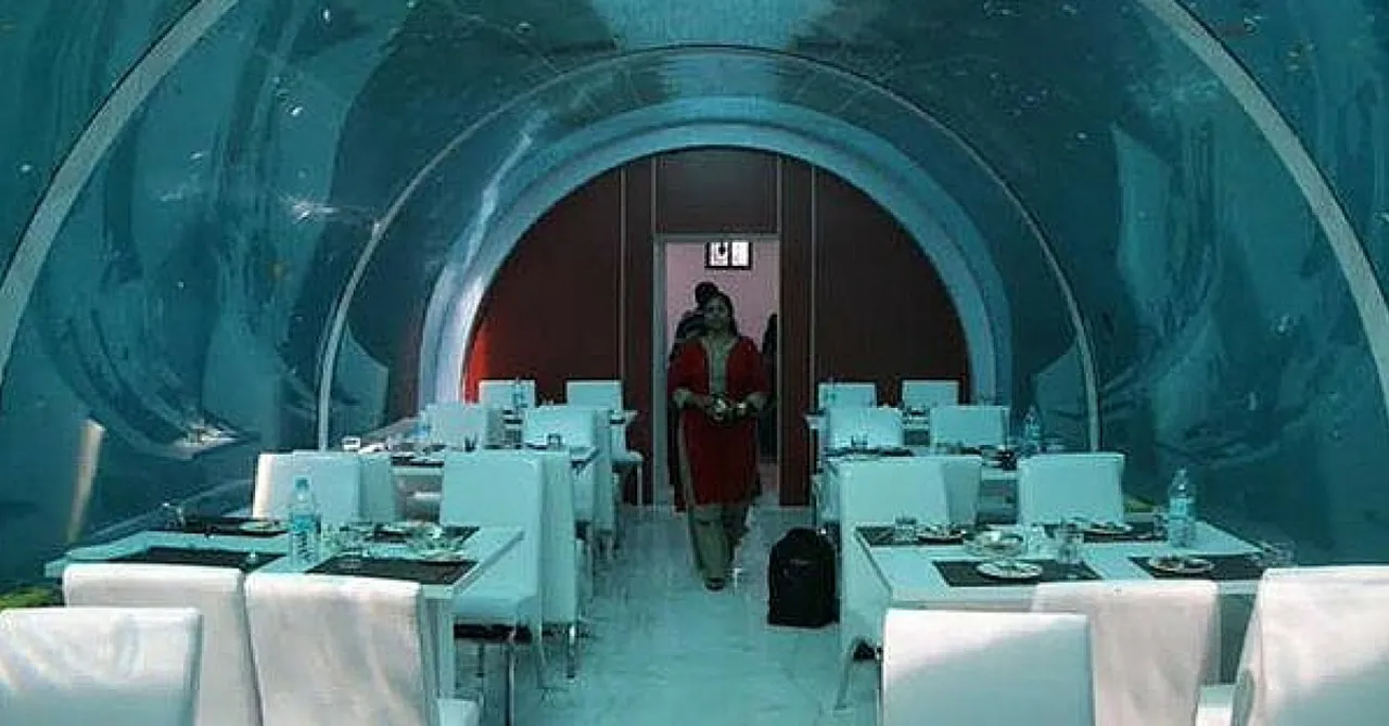 Now Dine with the Fish at India's First Underwater Restaurant
