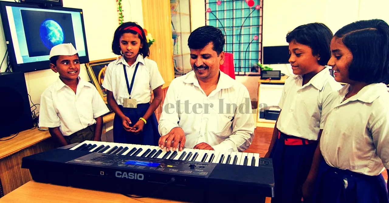AC Classrooms, Solar Power, Tablets for All Students - Welcome to a Municipal School in Maharashtra