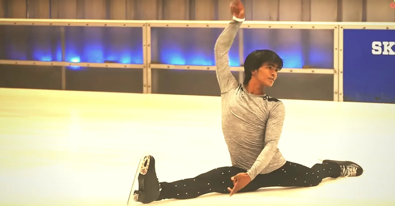 VIDEO: How a Street Hawker's Son Became India's First Ice Skater to Win International Gold