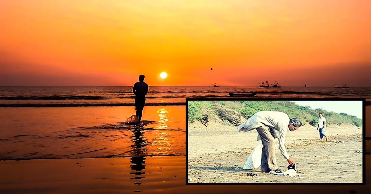 This Man Has Been Cleaning Dandi Beach. Every Day, for the Last 4 Years.