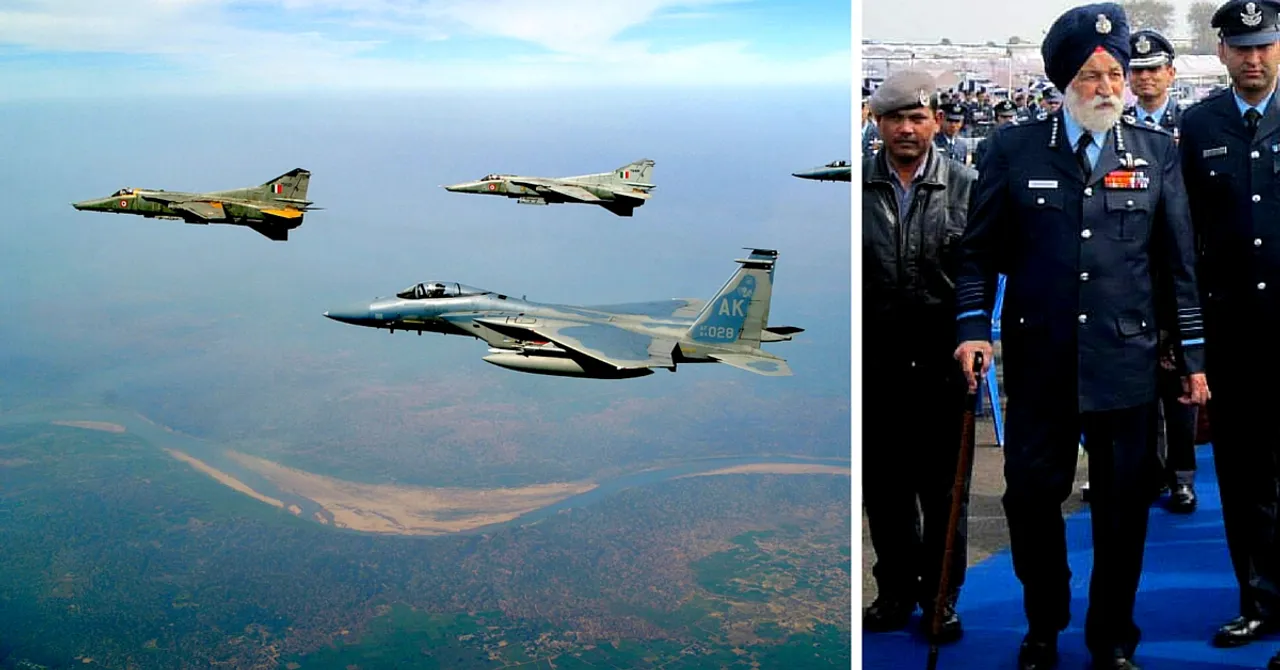 At 97, India's Oldest Serving Air Marshal Arjan Singh Has an Air Base Named After Him