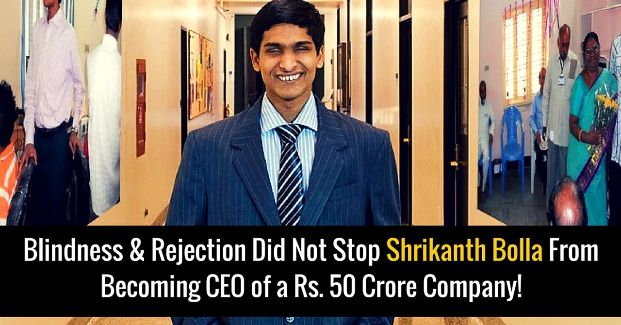 Refused by IIT, This Blind Man Went on to Become an MIT Grad and CEO of a Rs 50 Crore Company