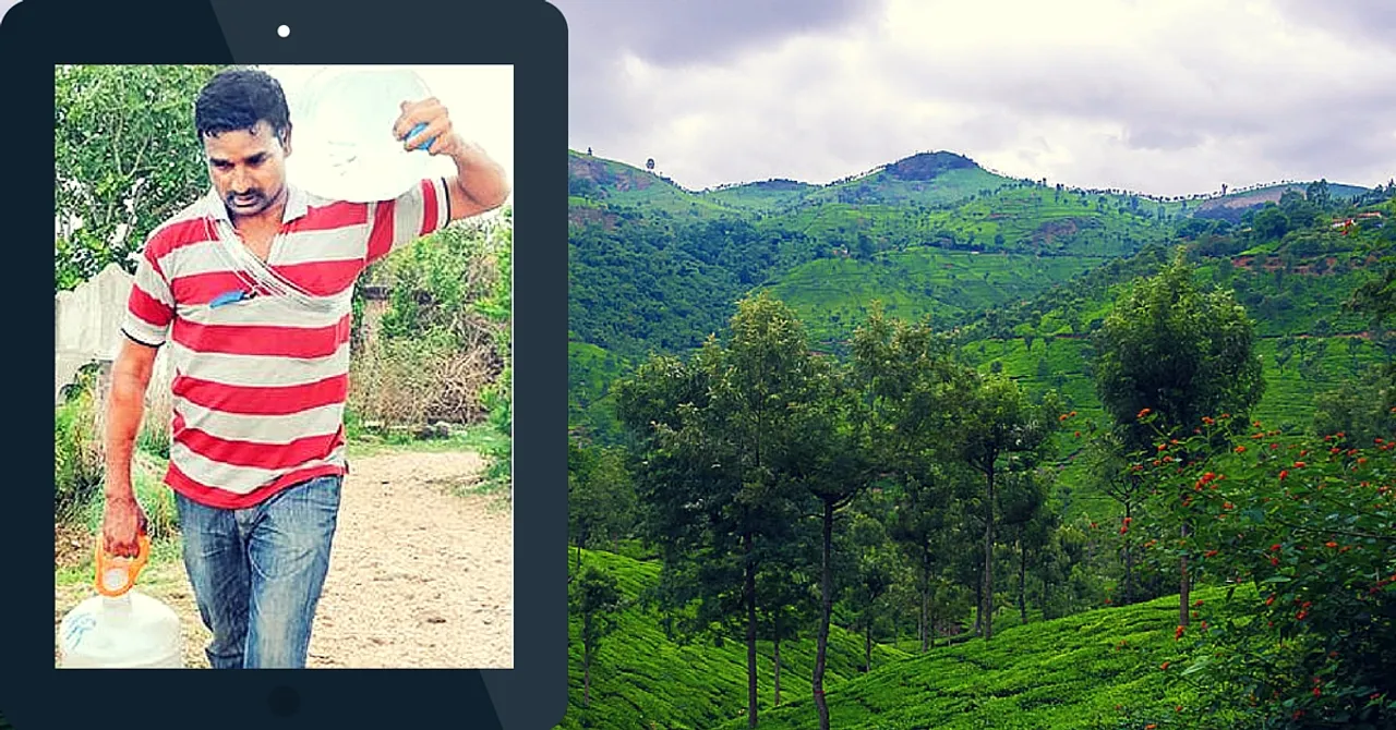 This Man Used Disposed Water Cans to Single-Handedly Save More Than 100 Trees in Karnataka