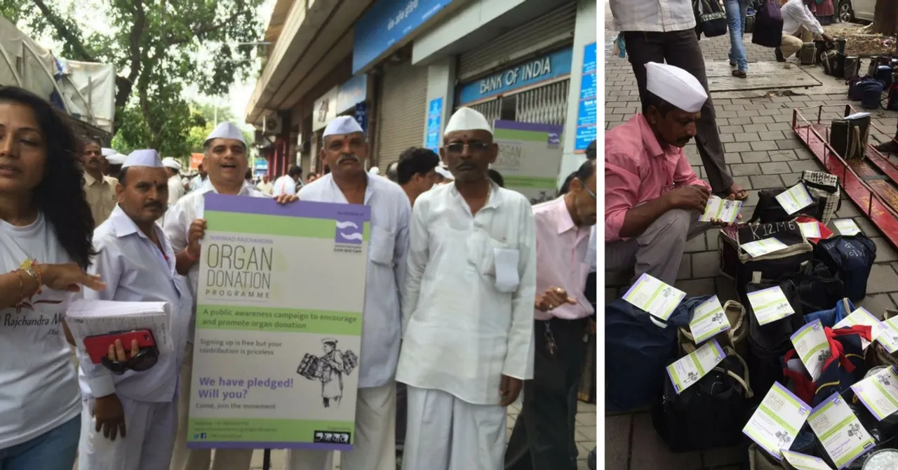 Mumbai's Dabbawalas Are Using Tiffins to Spread an Important Message on This Organ Donation Day
