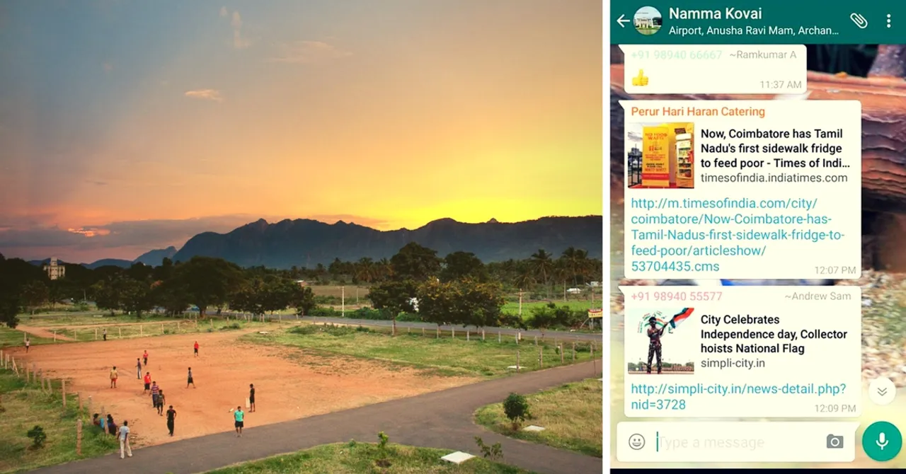 A WhatsApp Group in Coimbatore Has Brought Citizens & Govt Officials Together to Solve Issues