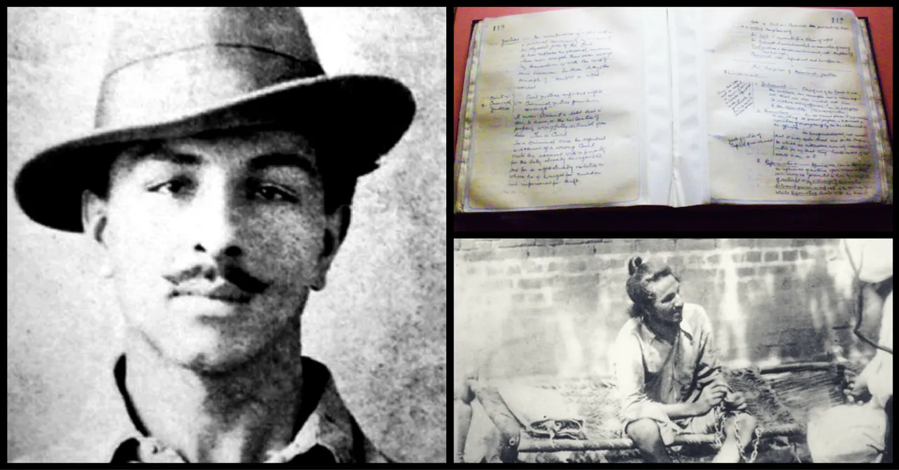 Legendary Freedom Fighter Bhagat Singh's Jail Diary Reveals That He Had a Passion for Poetry!