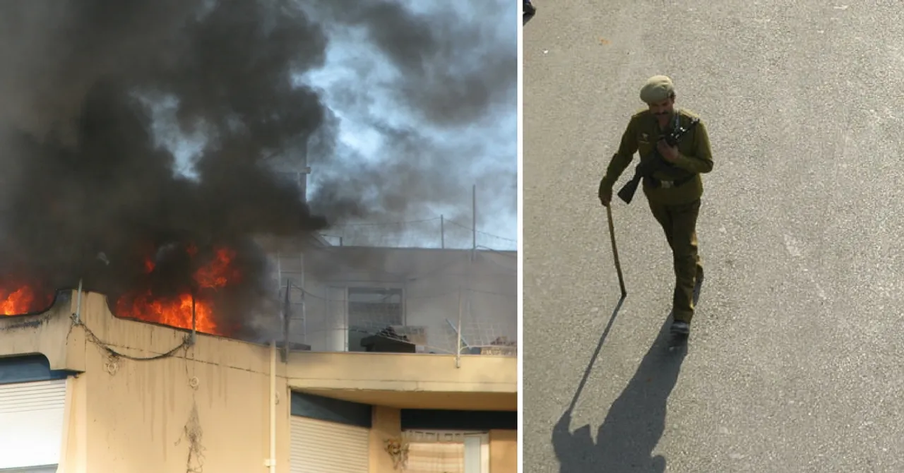 Delhi Policemen Saved 27 People From a Burning Building with Nothing But Two Ladders