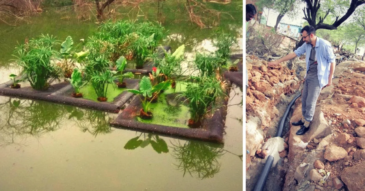 Delhiites, Check out This Ecological Engineer's Super Innovative, Natural Idea to Reduce Pollution in Water Bodies