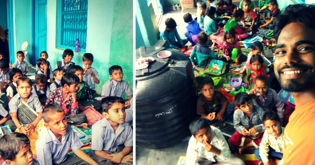 This Delhi Youth Went for an Internship to a Rajasthan Village. Today, He Runs a School There.