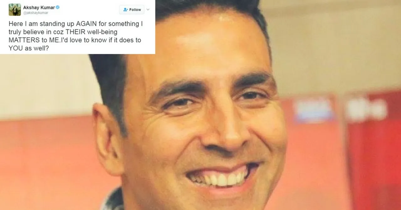 Akshay Kumar Has an Idea to Help Families of Martyred Soldiers. And It's worth Thinking About.